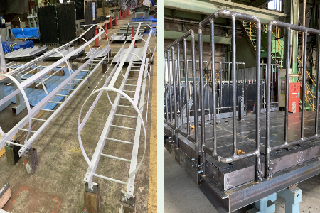 階段・架台製作の施工例
